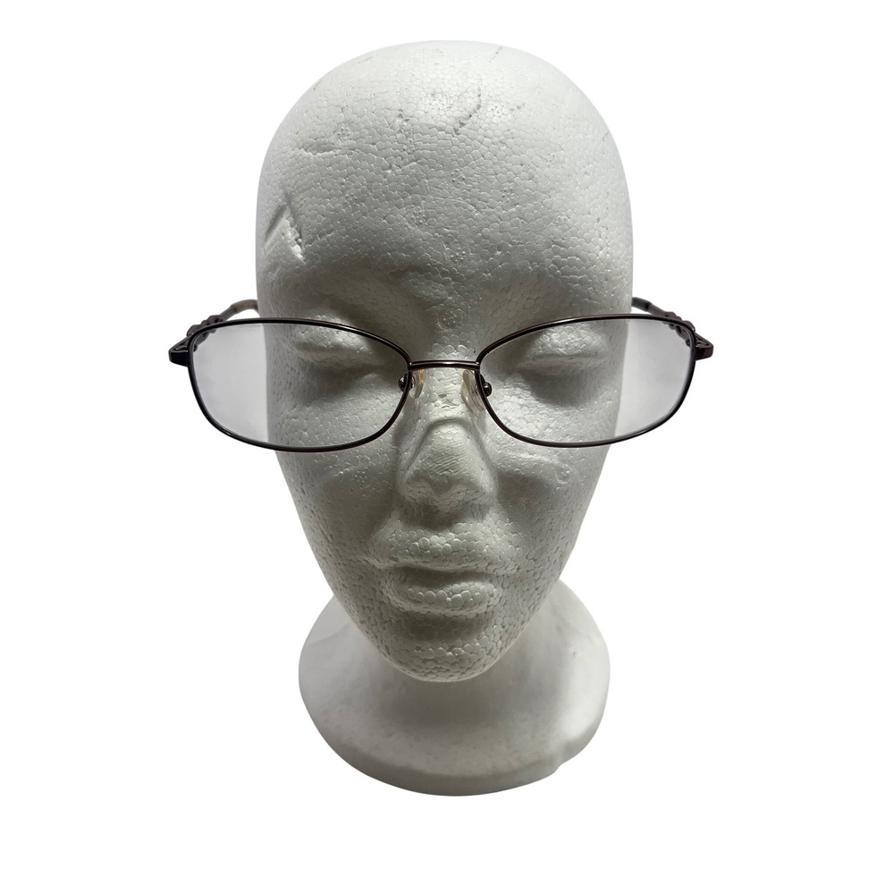 Saks Fifth Avenue Titanium 135‎ Eye Glass Frames 283/T UU3 135 Bronze Metal